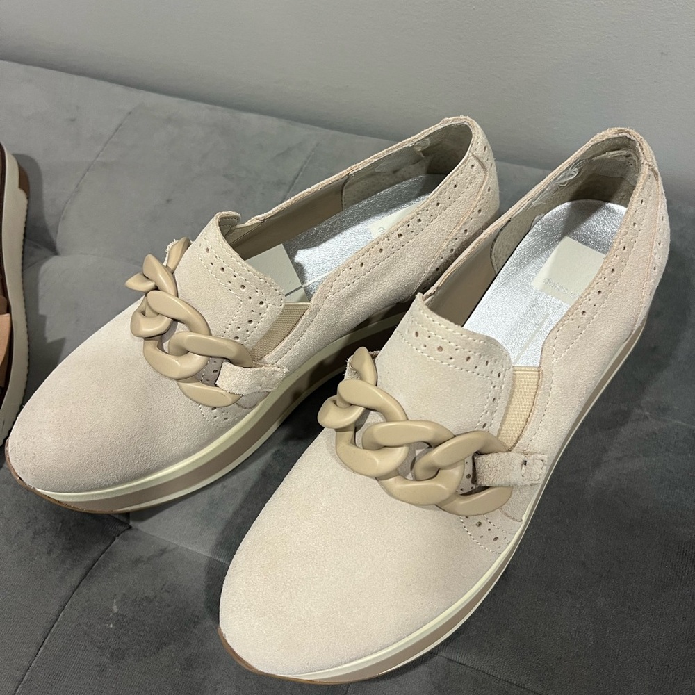 Dolce Vita Light Tan Loafers